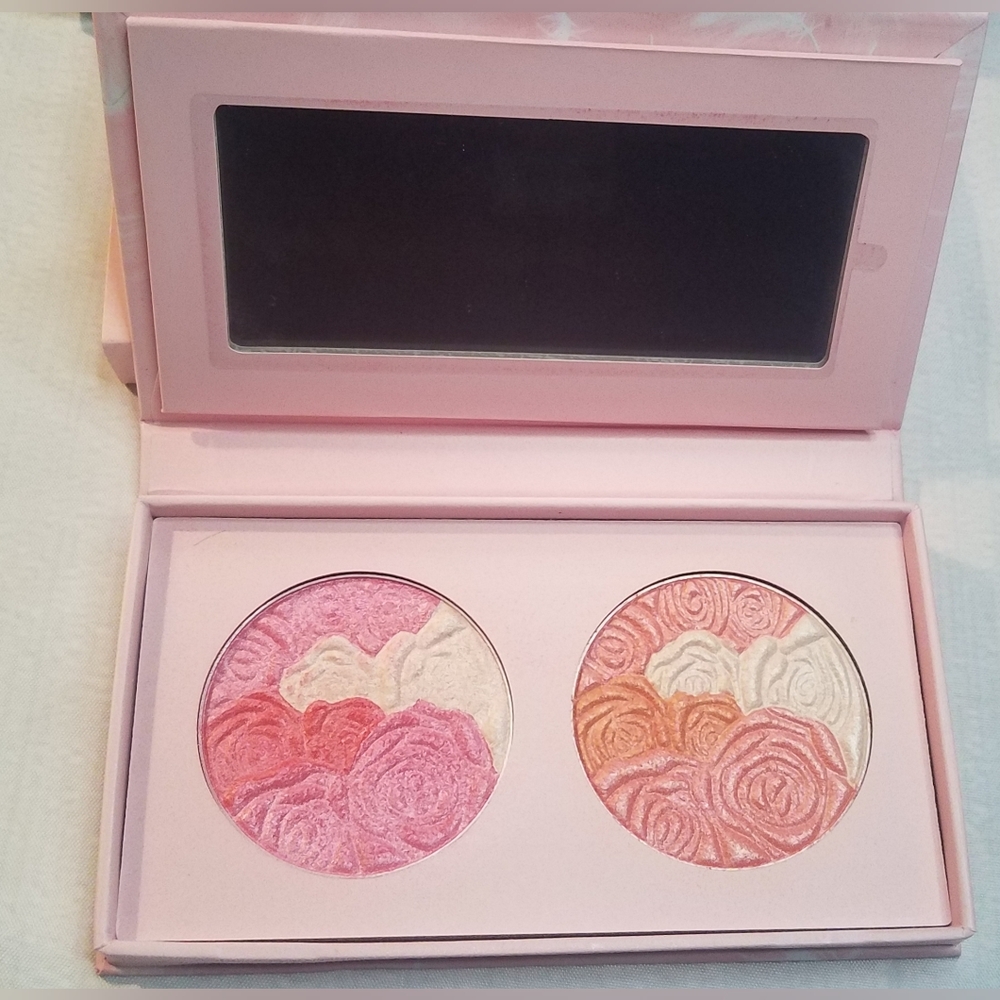 Beautiful Baked blush & highlighter combo similar Pat McGrath